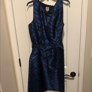 Anne Klein Blue Midi Dress